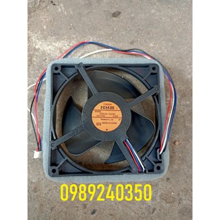 Mô tơ quạt tủ lạnh 12V 4 dây (vuông 12,5 x 12,5cm)