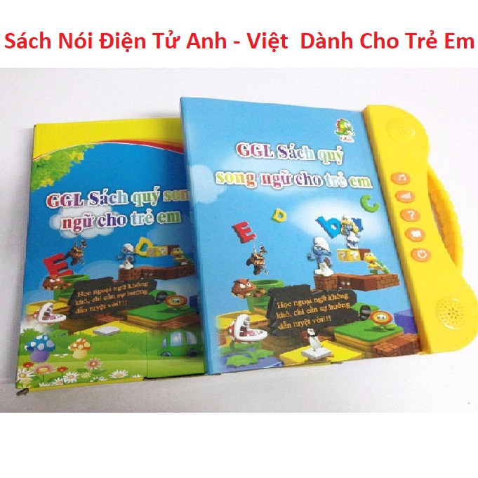 Bộ Sách Nói Song Ngữ Anh Việt Cho Bé