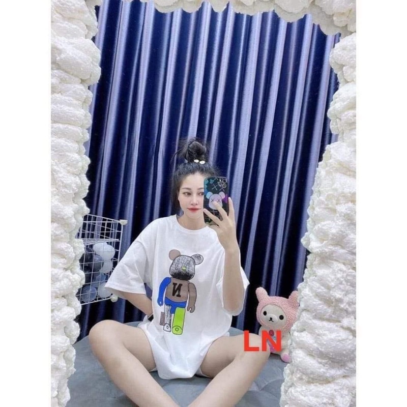 Áo phông 5D thỏ chữ N LN11