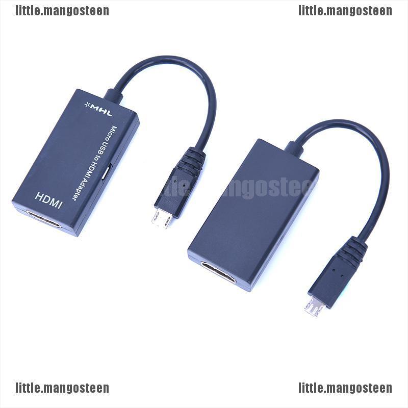 Dây Cáp Chuyển Đổi Micro Usb Sang Hdmi 1080 P Hd Tv Dành Cho Điện Thoại Android