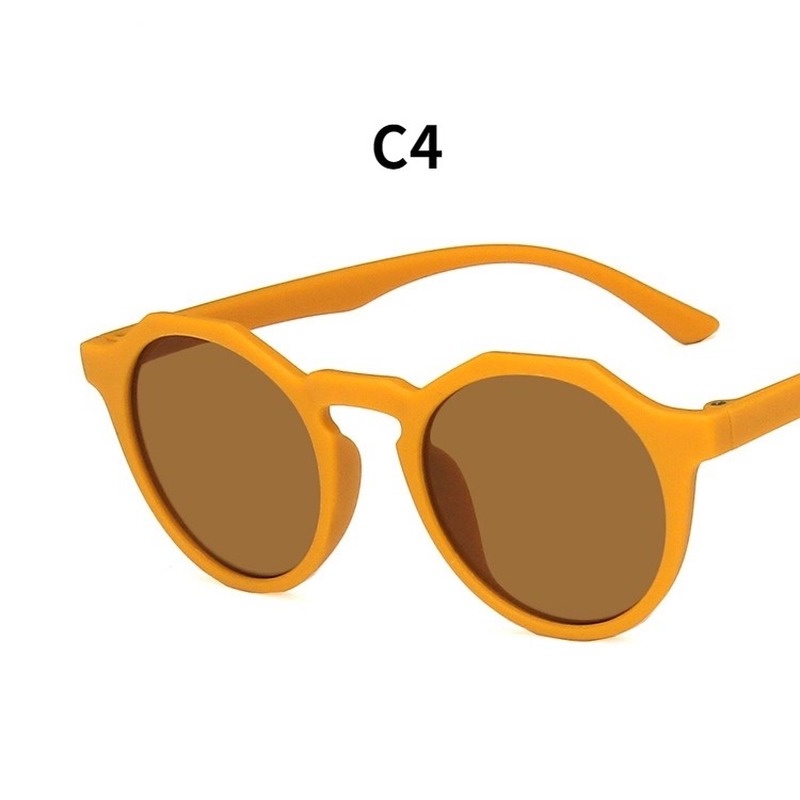 (KIQI-FASHION) COD Kính Mát Gọng Tròn Chống Tia Uv400 Cao Cấp Thời Trang Hàn Quốc Cho Bé
