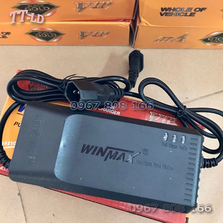 Sạc xe điện winmax 48v20ah chống phồng bình ắc quy