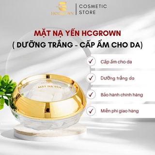 Mặt nạ yến HCGROWN, Mặt nạ cấp ẩm cho da dưỡng da căng bóng chắc khỏe trắng sáng