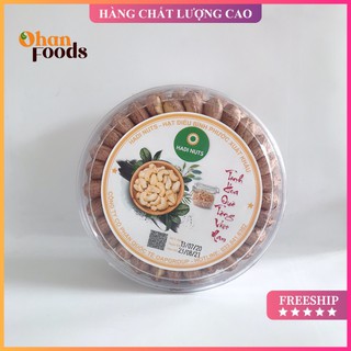 Hạt Điều Rang Muối Cao Cấp,Hạt Điều Bình Phước 500gram, Rang Ít Muối Giòn,Ngon, Biếu Tăng Quà Bao Đổi Trả