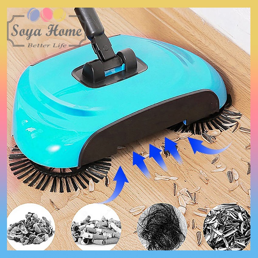 Chổi lau nhà hút bụi 360 độ.Chổi lau nhà hút bụi thông mình 360 độ