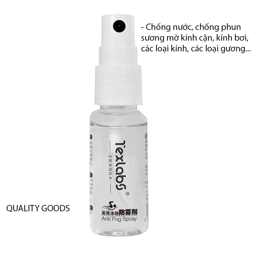 [XẢ SỐC 3 NGÀY] Chai xịt TESLABS 20ml chống nước, chống phun sương mờ kính