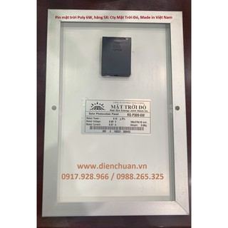 Pin mặt trời Poly 6W