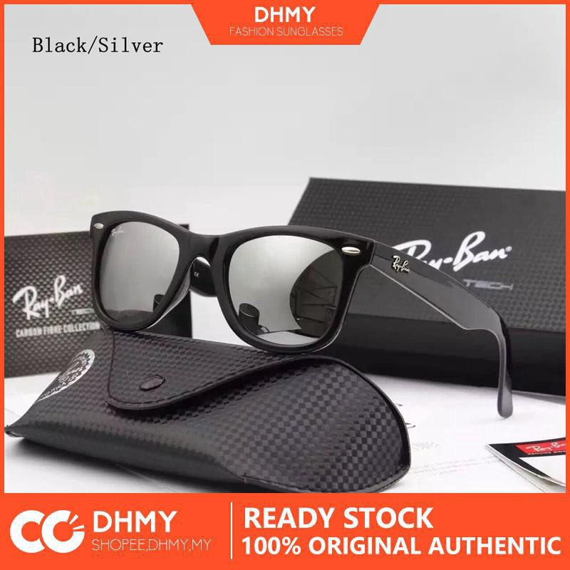 Kính Râm Rayban Wayfarer Gọng Vuông Cổ Điển 0rb2140