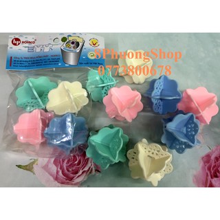Banh giặt quần áo trong máy giặt 4 banh/ gói HPG83 - Chính hãng nhựa Hồng Phát