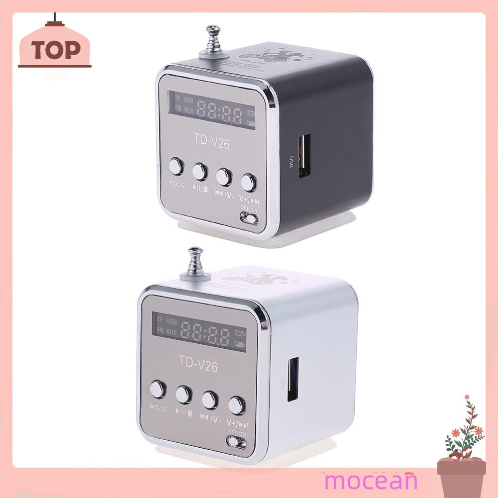 Loa Mini Kỹ Thuật Số Td-V26 Hỗ Trợ Thẻ Tf Kèm Phụ Kiện