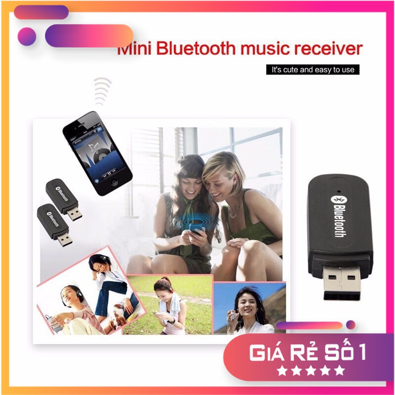 USB bluetooth Biến Loa Thường Thành Loa Bluetooth