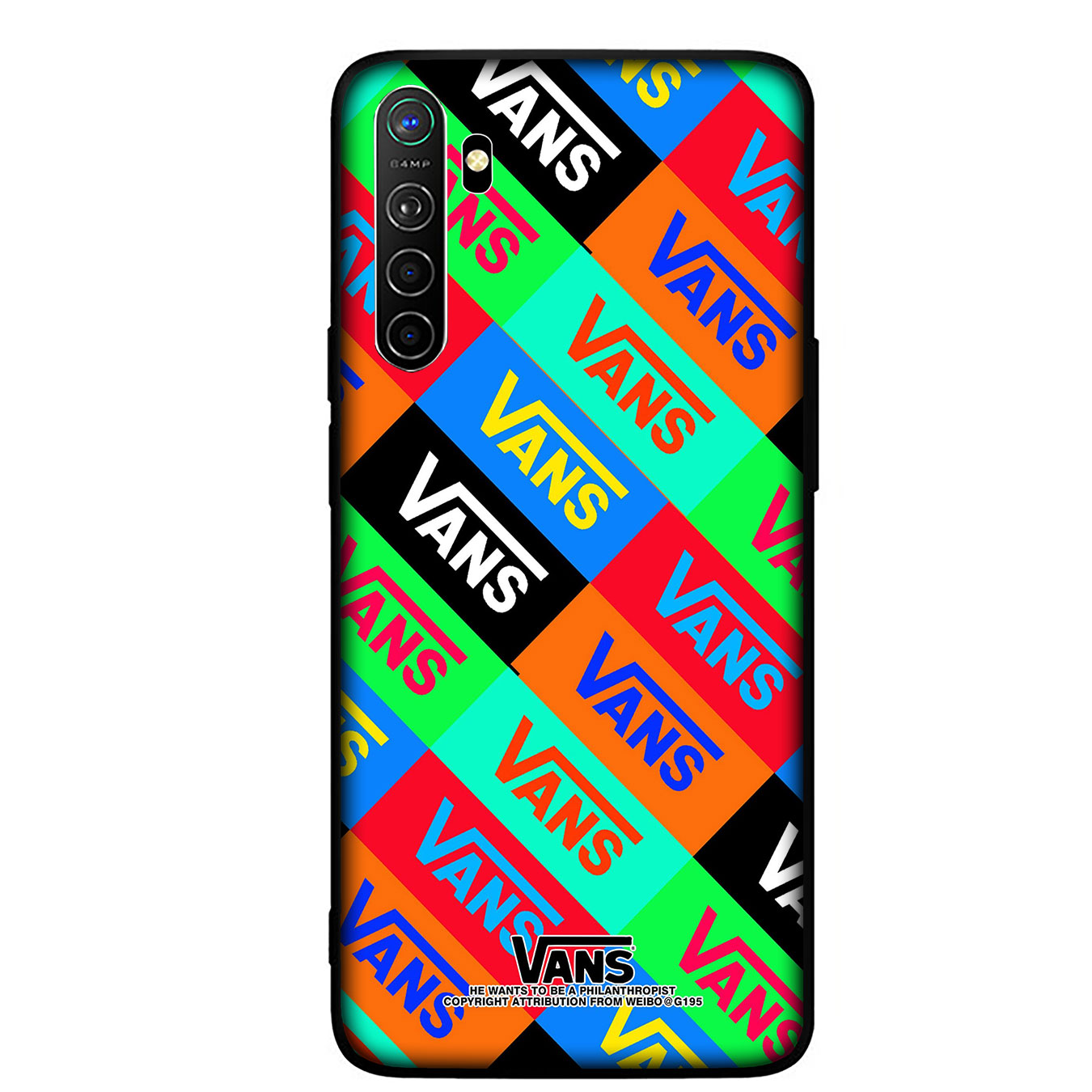 Samsung Galaxy A9 A8 A7 A6 Plus J8 2018 + A21S A70 M20 A6+ A8+ 6Plus Casing Soft Silicone Black white Vans logo Phone Case