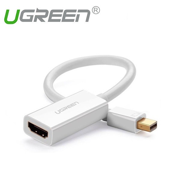 Cáp Mini displayport sang HDMI Ugreen 10460 - Mini displayport to HDMI