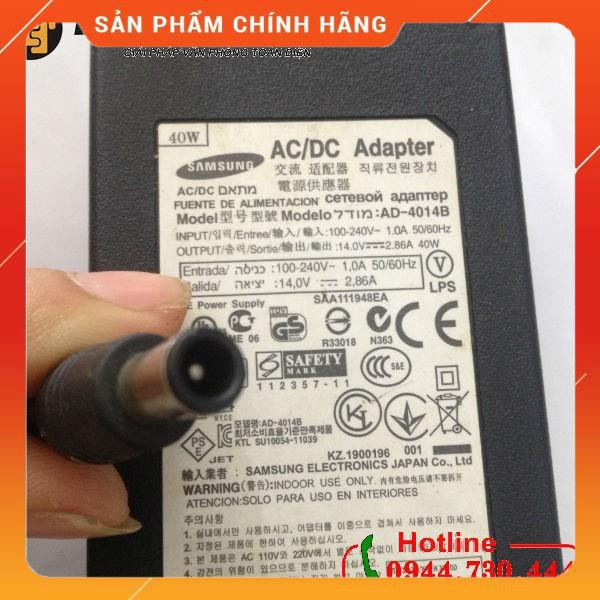 Adapter màn hình samsung 14V 2.86A zin dailyphukien