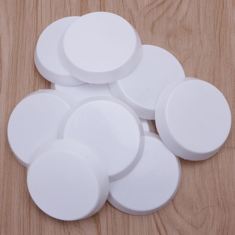 Set 10 Khay Nhựa Tròn Đựng Hạt Đá Trang Trí Móng Tay