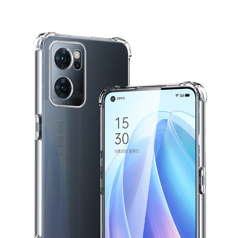 Ốp Điện Thoại Silicon Mềm Trong Suốt Cho OPPO Reno 7 5G 7 Pro SE 6 6Z 5 4 3 Pro 5G 95 16K 94 74 54 93 73 53 92 72 52 16 15