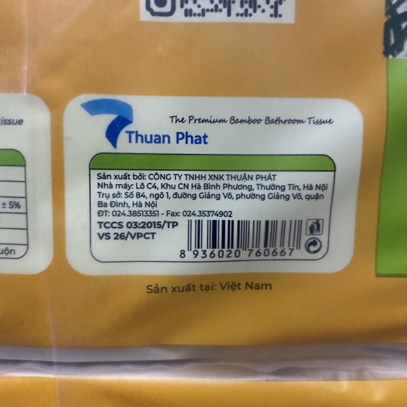 Giấy vệ sinh Elene tre gấu trúc 3 lớp 6 cuộn chính hãng cao cấp cho quán ăn, nhà hàng