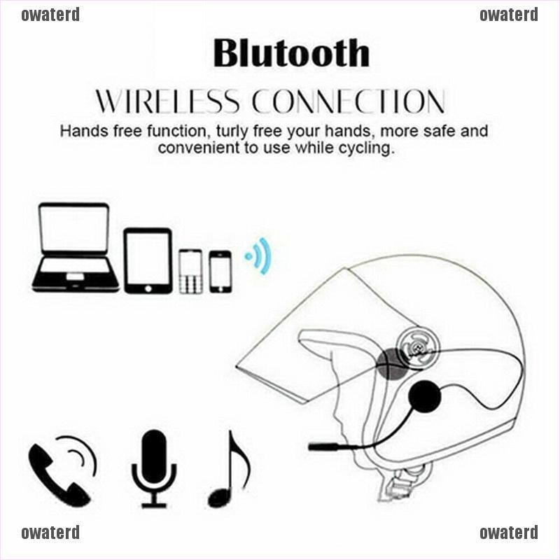 Bộ Đàm Liên Lạc Bluetooth 5.0 Gắn Mũ Bảo Hiểm