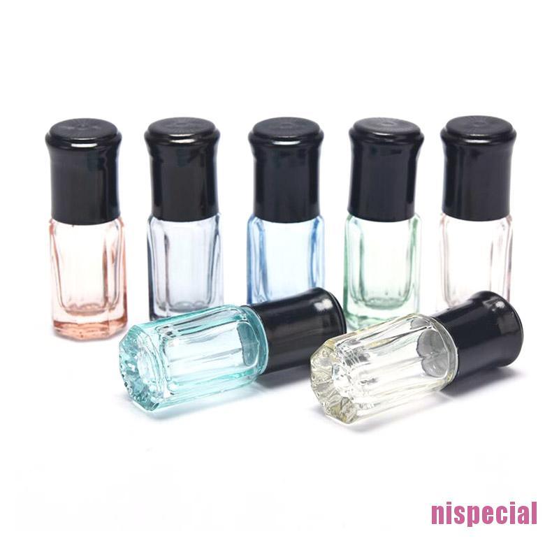 (Hàng Mới Về) Chai Nước Hoa / Tinh Dầu 3ml Bằng Thép Không Gỉ