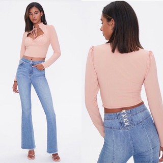 Áo croptop f21
