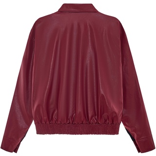 Áo da jacket unisex FOMO GRAMP JACKET (Red)