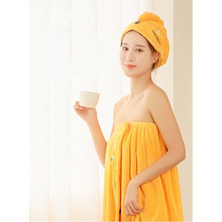 Khăn ủ tóc, khăn quấn tóc sợi microfiber siêu thấm, lông mềm, siêu nhanh khô
