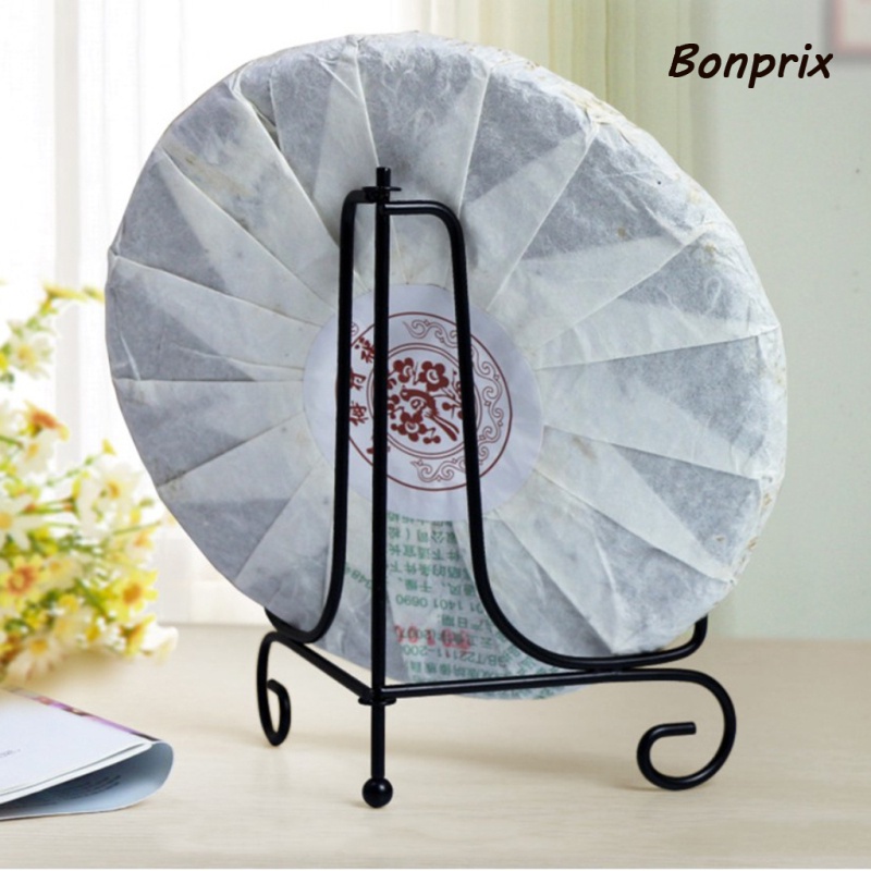 Giá Đỡ Trưng Bày Bát Đĩa Bằng Sắt 4inch - 12inch Màu Đen