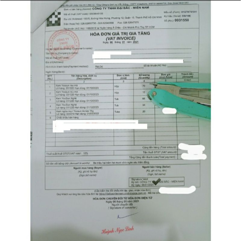 Kem nghệ Yoosun 25g - Mờ thâm, giảm sẹo, ngừa mụn, làm thơm và dưỡng da.