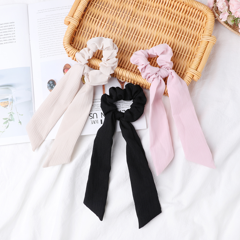 Dây Buộc Tóc Đính Nơ Xinh Xắn Cho Nữ