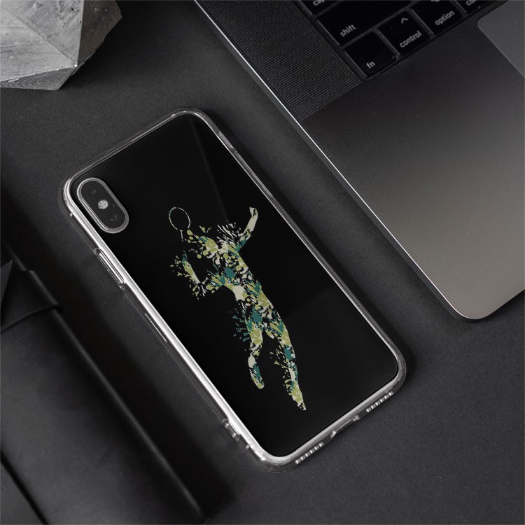 Ốp lưng Cầu thủ vẽ màu nước đang đỡ cầu - mệnh thủy Iphone từ 5 đến Xs Max/11/11 Promax/12/12 Promax CHUSPO21050