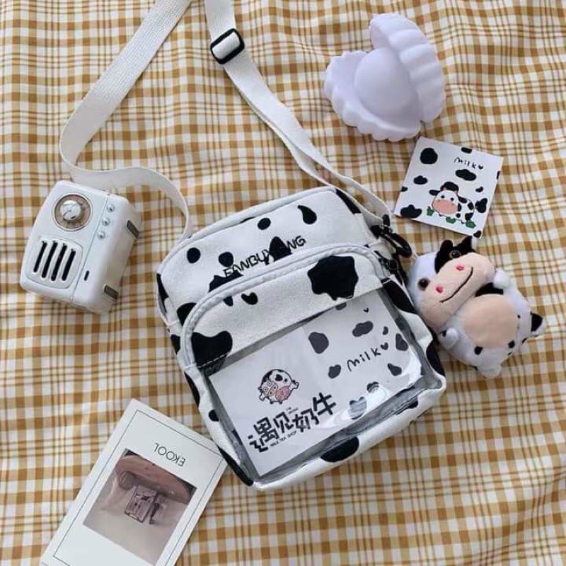 [Mã SKAMA06 giảm 8% tối đa 50K đơn 250K] [ Rẻ Vô Địch ] Túi Đeo Chéo Loang Bò Sữa MiNi | BigBuy360 - bigbuy360.vn