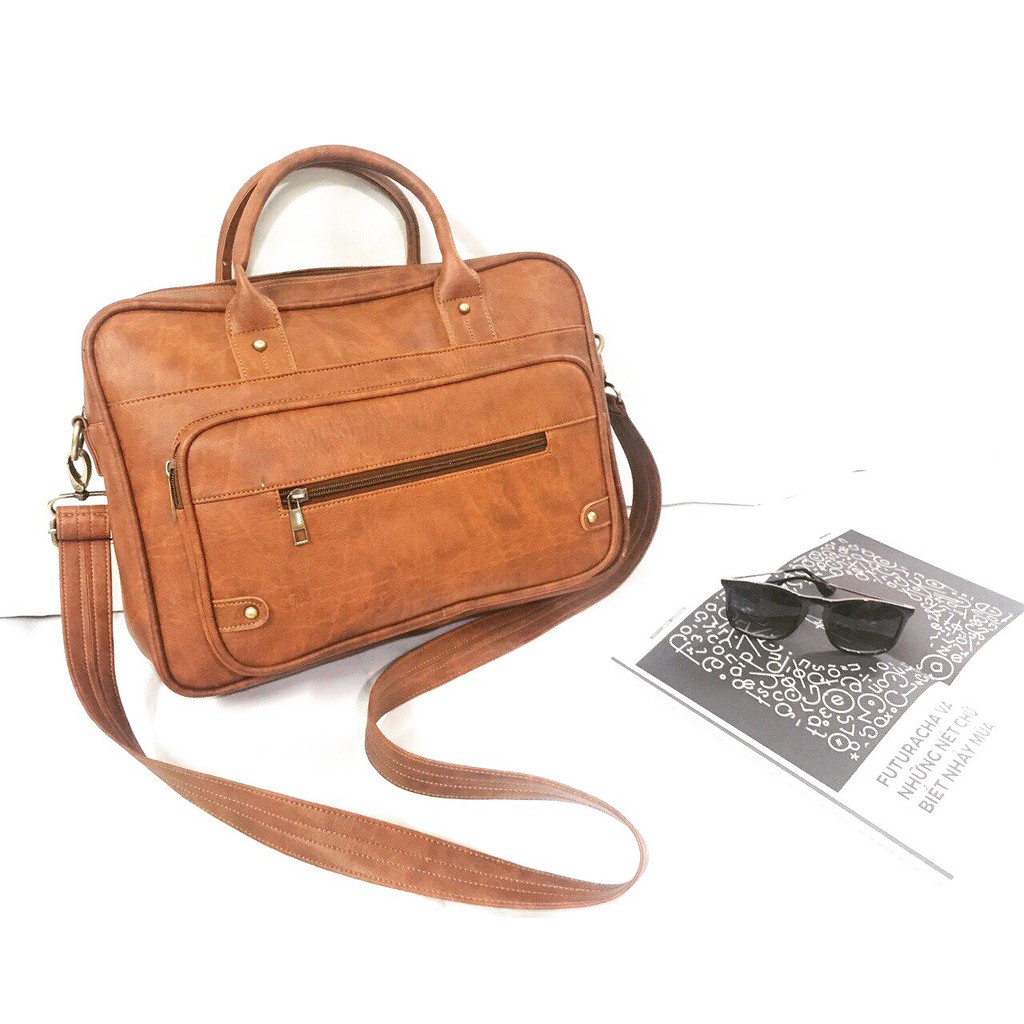 Cặp văn phòng CNT HQ12 cao cấp Bò Đậm | BigBuy360 - bigbuy360.vn