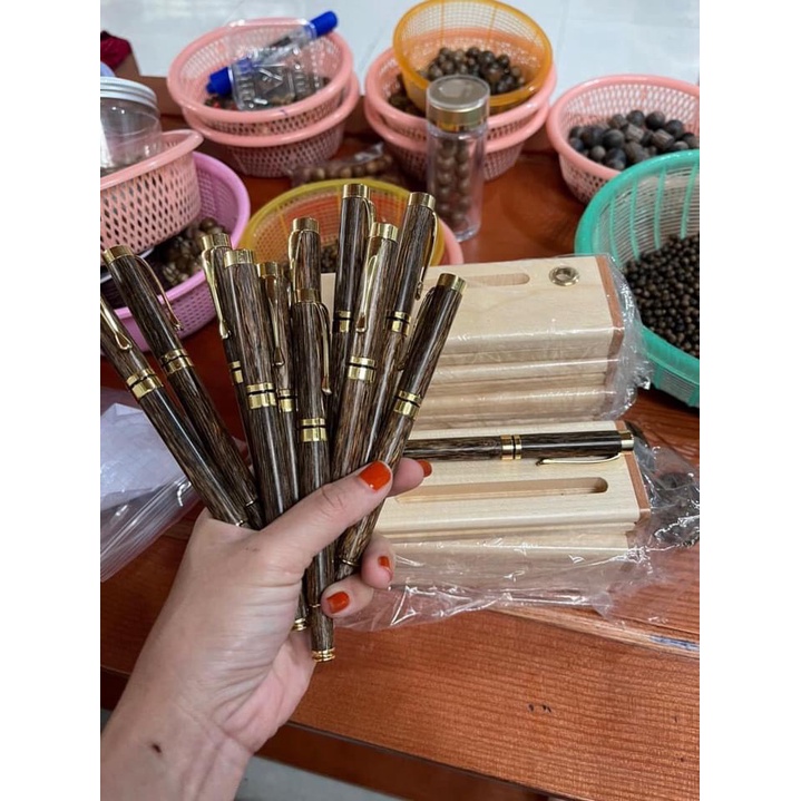 Viết Gỗ Trầm Hương - Trầm Sánh Chìm - Quà Tặng Sếp Người Thân