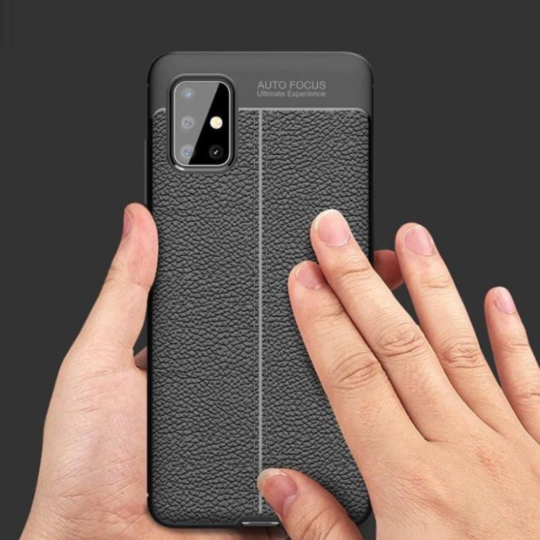 [free ship] Ốp lưng samsung A11 /A30 vân da thời trang chính hãng auto focus