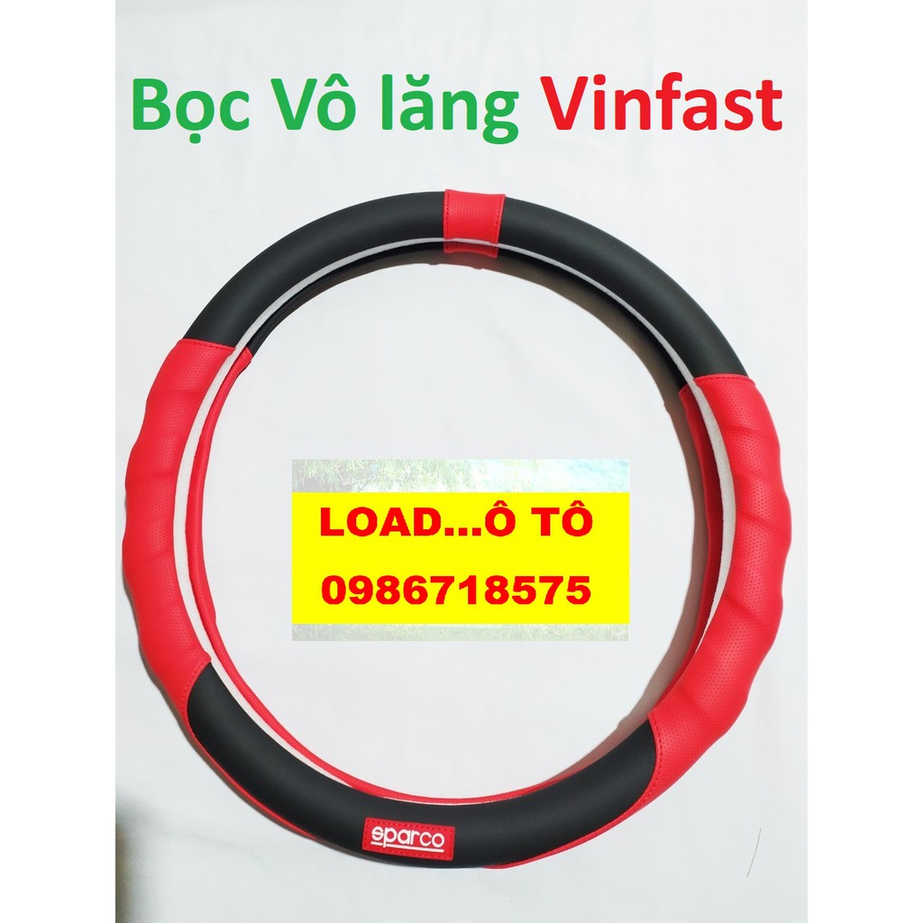 Bọc Vô Lăng Sparco Dòng xe Vinfast Fadil, LUX SA Cao Cấp