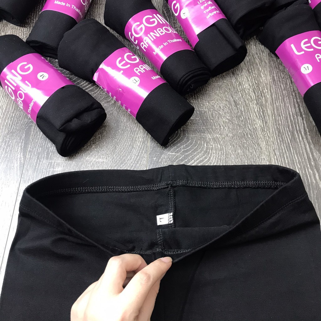 Quần legging lửng nữ KYUBY thun ngố co giãn dáng ôm