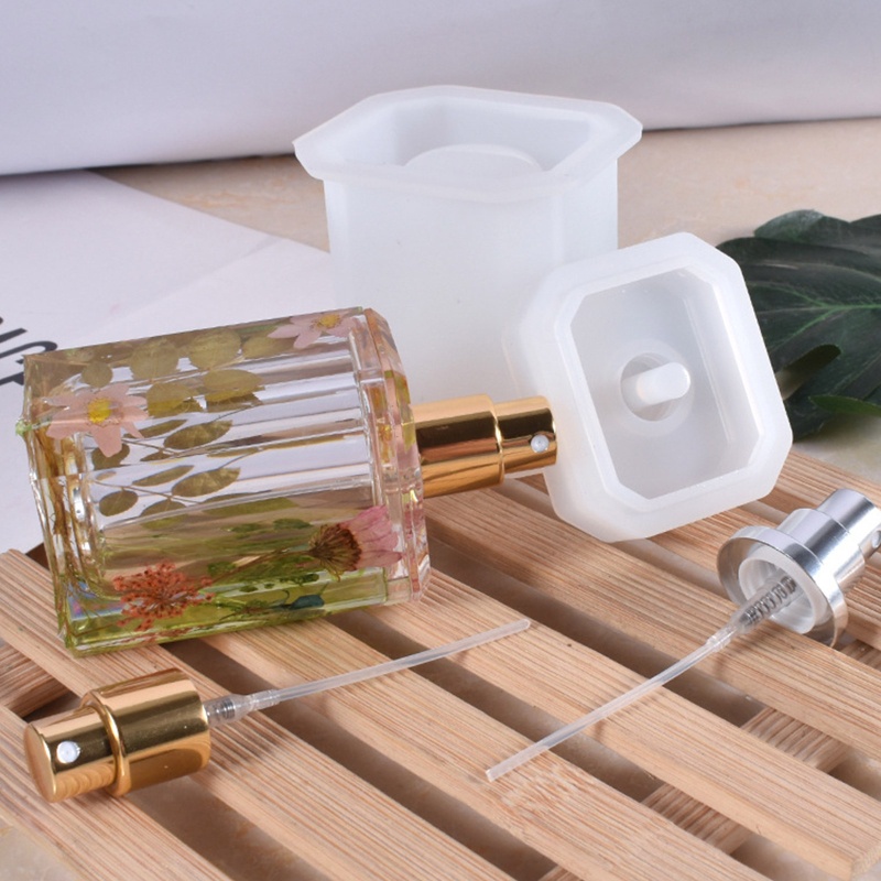 Khuôn Nhựa Resin Làm Mỹ Phẩm Dạng Lỏng DIY Có Đầu Bơm Tiện Lợi