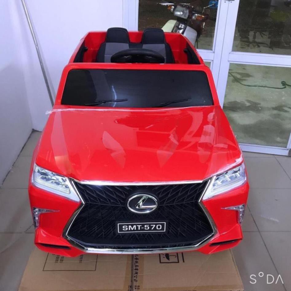 HOT [Siêu] [HOT] Ô tô xe điện điều khiển tự lái  LEXUS 570 trẻ em đa phong cách thời thượng