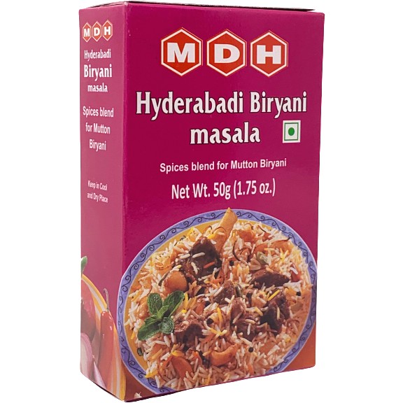Bột gia vị cơm Nị Ấn Độ MDH Hyderabadi Biryani Masala 50gr