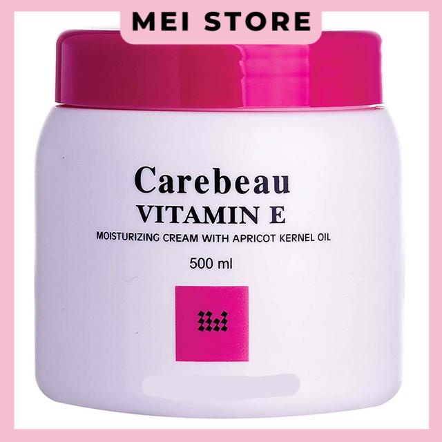 Kem Dưỡng Da Vitamin E Carebeau Nắp Hồng 500ml - Thái Lan