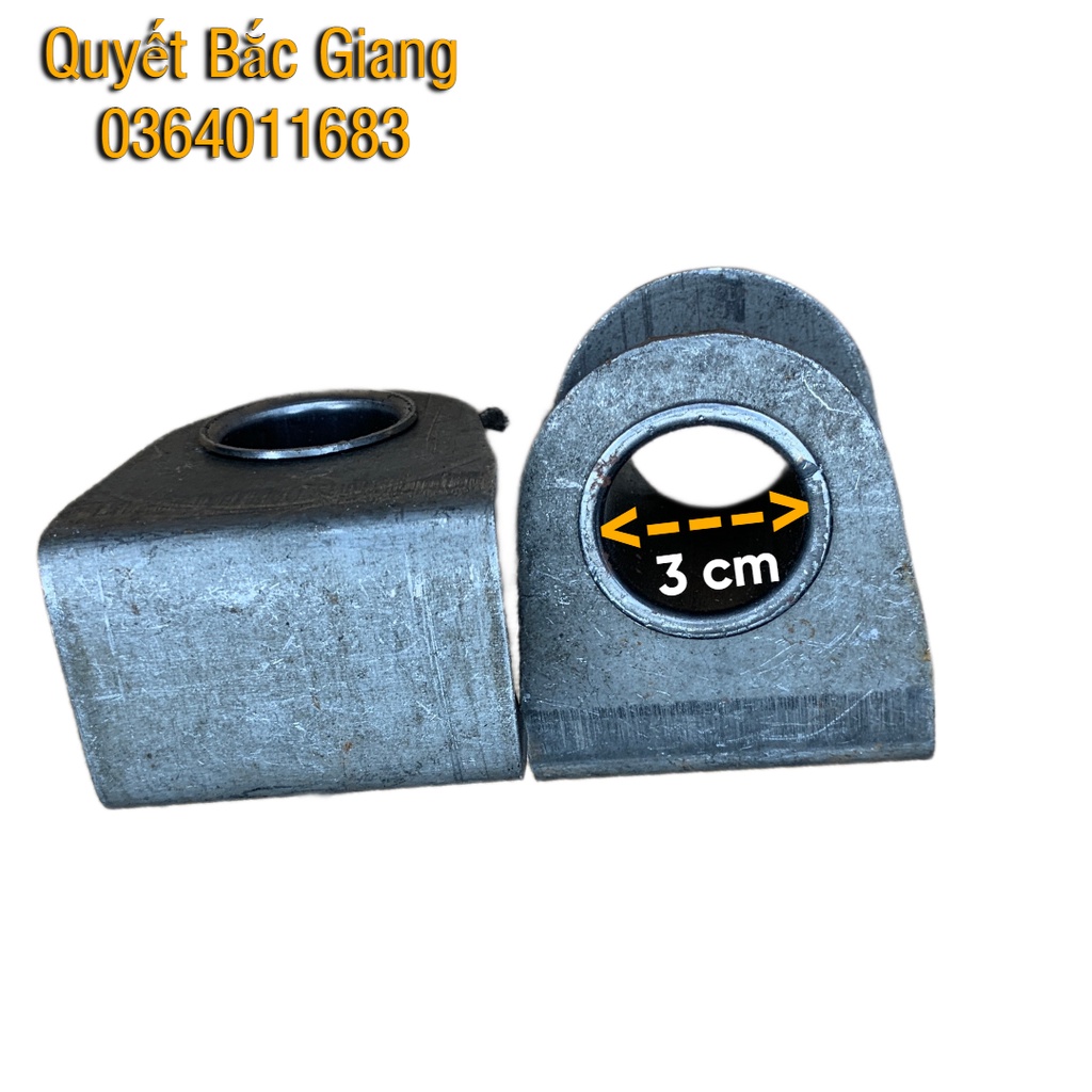 Phụ kiện treo nhíp sau gắn với khung xe tự chế ,xe ba bánh , xe 4 bánh,xe lôi.