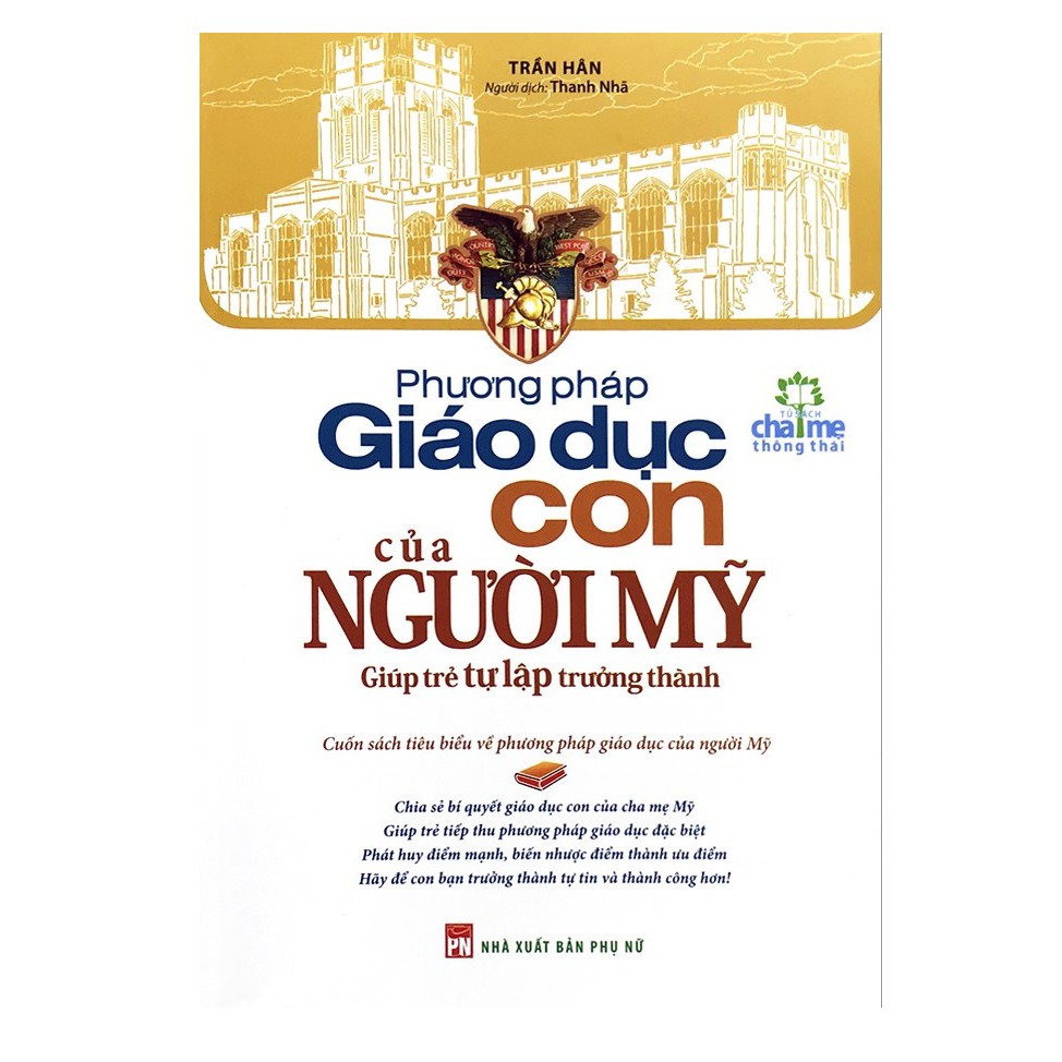 Sách - Phương pháp giáo dục con của người Mỹ