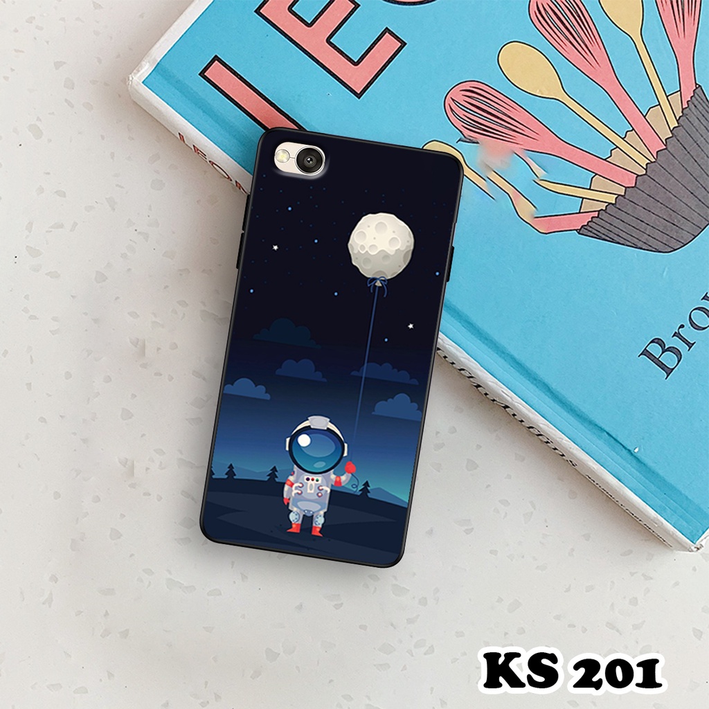 Ốp lưng Xiaomi Redmi 4 - Redmi 4A - Redmi 4X - Ốp in hình Phi hành gia cực hot