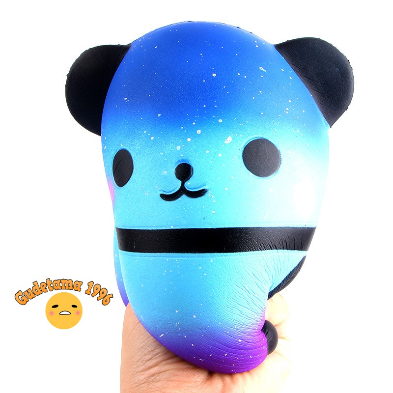 Squishy Panda Trứng màu galaxy 15cm có bao bì S125