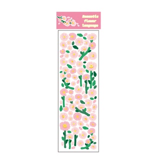 Sticker cute trang trí toploader decor hoa hồng