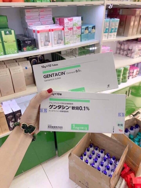 Kem Xóa Sẹo Gentacin Nhật Bản 10gr