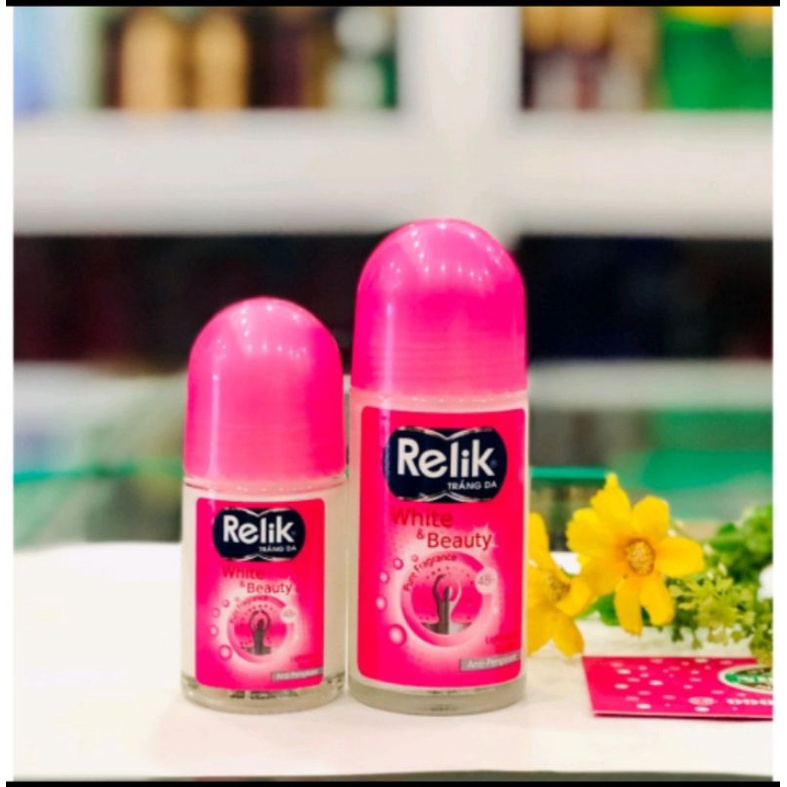 Lăn Ngăn Mùi Relik Trắng Da Mờ Thâm 25ml - 50ml