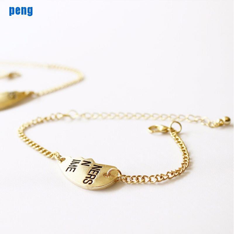 Set 2 Vòng Tay Mặt Mảnh Ghép Trái Tim Cho Tốt Nhất