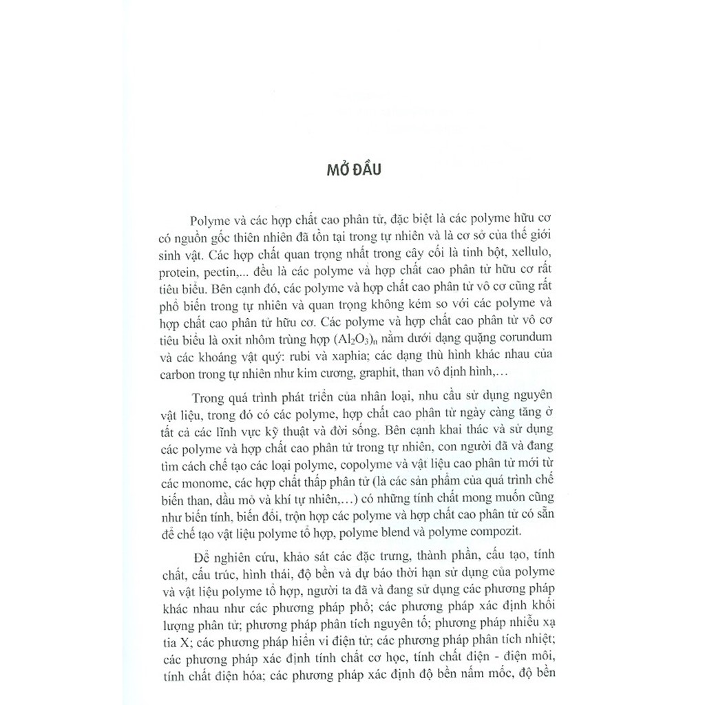 Sách - Các Phương Pháp Phân Tích Nhiệt Ứng Dụng Trong Nghiên Cứu Vật Liệu Polyme