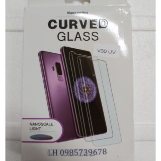 Kính cường lực full keo UV dành cho LG V30 loại tốt.